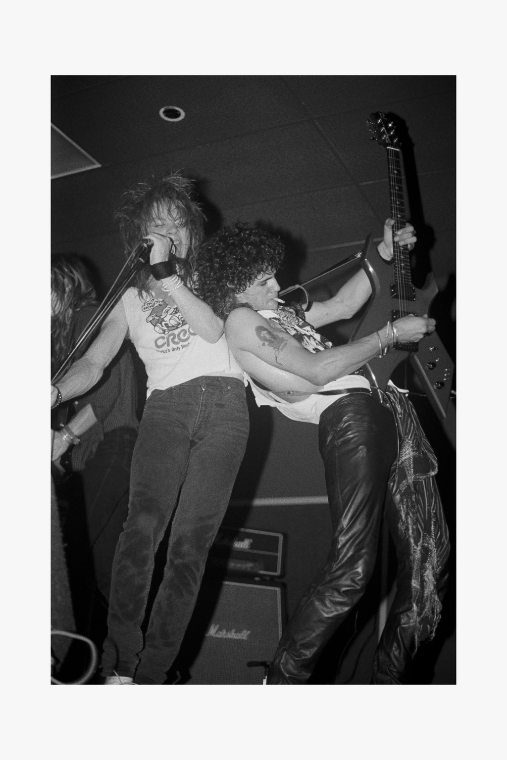 Axl Rose and Slash, Guns N' Roses, Hollywood Rose, Los Angeles
