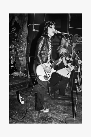 Joan Jett, The Runaways, Live, 1976