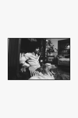 Prince, With Dog, 1977