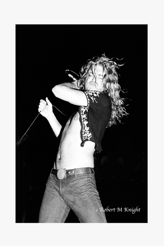 Robert Plant, Led Zeppelin, Honolulu, 1969
