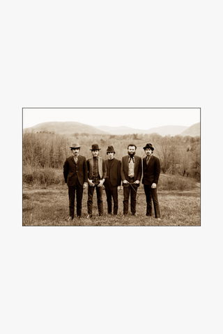 The Band, Music From Big Pink Album Photograph, Woodstock, New York, 1968