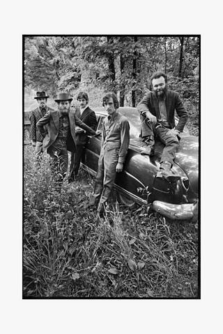 The Band, Outside Big Pink, Woodstock, New York, 1969