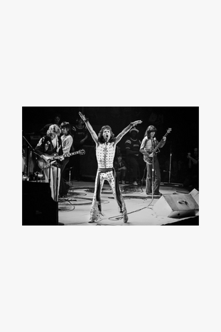 The Rolling Stones, Mick Jagger Arms Up, 1972