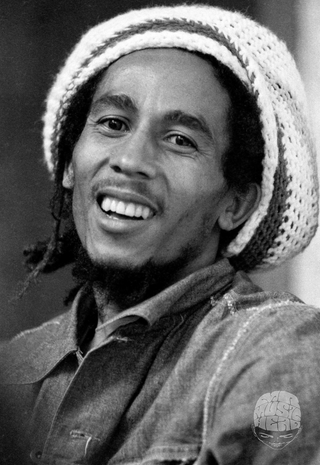 Bob Marley, London, 1975 by Michael Putland