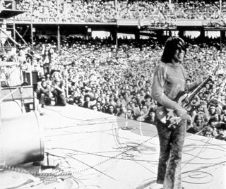 Bob Seger, Crosley Field Cincinnati, 1970 by Tom Weschler