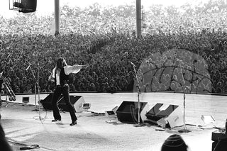Bob Seger at Pine Knob, 1977 by Tom Weschler