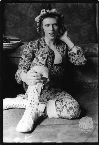 David Bowie, 1972, by Michael Putland