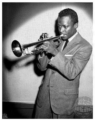 Miles Davis, 1951 by William "Popsie" Randolph