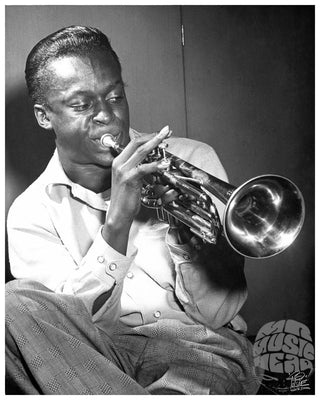 Miles Davis, 1949 by William "Popsie" Randolph