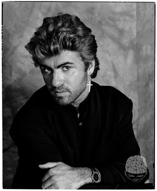 George Michael, 1987, by Michael Putland