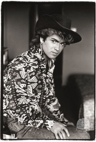 George Michael, 1985, by Michael Putland