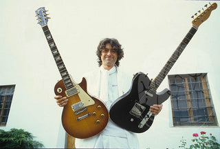 Jimmy Page, Led Zeppelin, Rome, 1984 by Luciano Viti