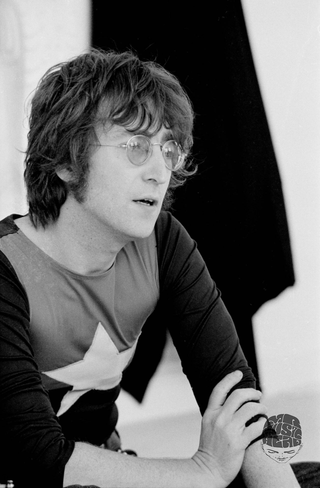 John Lennon, UK, 1971, by Michael Putland