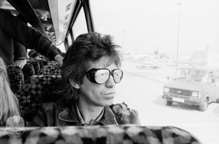 Keith Richards, Rolling Stones, Scotland, 1982, by Michael Putland