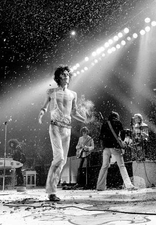 Mick Jagger, Rolling Stones, Berlin, 1973, by Michael Putland