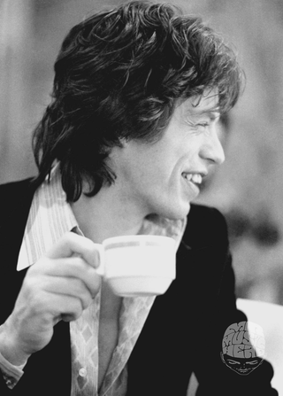 Mick Jagger, Rolling Stones, 1972, by Michael Putland