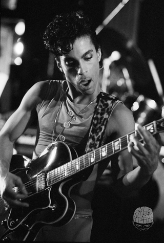 Prince, London, 1986, by Michael Putland
