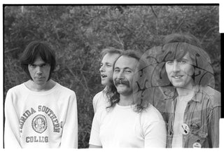 Crosby, Stills, Nash, & Young, Photo Shoot at Peter Tork's House, 1969