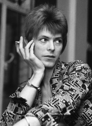 David Bowie, 1972 by Barrie Wentzell