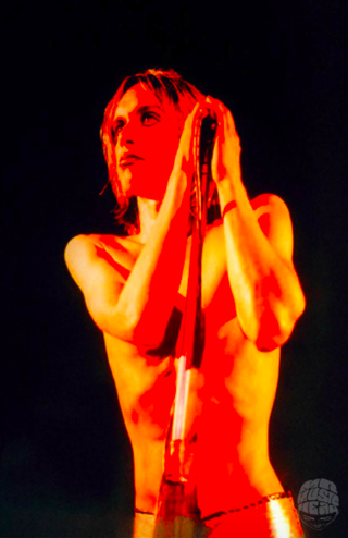 Iggy Pop, Iggy and the Stooges, Raw Power Album cover, 1972