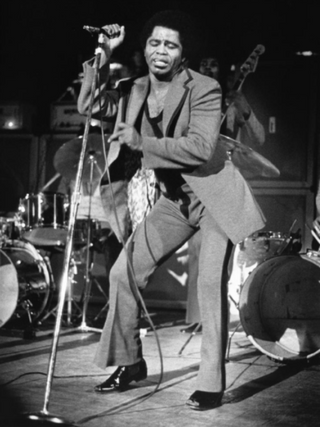 James Brown, 1971 by Barrie Wentzell