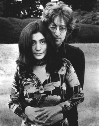 John Lennon & Yoko Ono by Barrie Wentzell