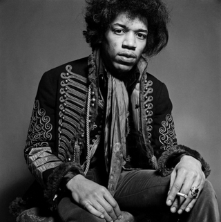 Jimi Hendrix, Black and White, 1967