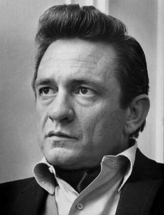 Johnny Cash, 1968 by Barrie Wentzell