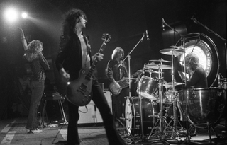 Led Zeppelin, 1973 by Barrie Wentzell