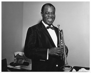 Louis Armstrong, 1961 by William "Popsie" Randolph