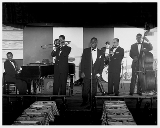 Louis Armstrong, 1955 by William "Popsie" Randolph