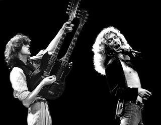 Led Zeppelin, Jimmy Page & Robert Plant by Richard E. Aaron