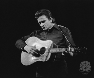 Johnny Cash, 1969 by Steve Banks