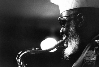 Pharoah Sanders by Steve Banks