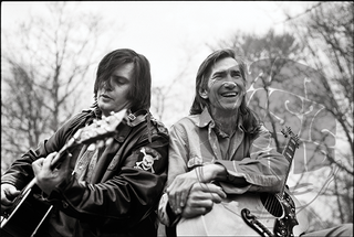Steve Earle and Townes Van Zandt