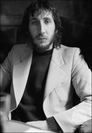 Pete Townshend, The Who, 1972, by Michael Putland