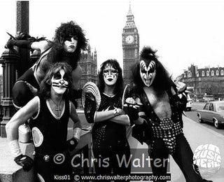 KISS, 1976 by Chris Walter