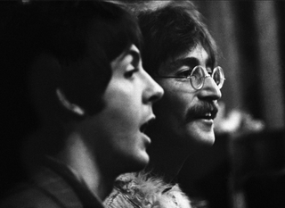 John Lennon and Paul McCartney, 1967 by Barrie Wentzell