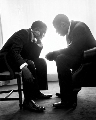 Kanye West & Jay Z, 2005 by Clay Patrick McBride