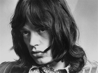 Mick Jagger, The Rolling Stones, 1968 by Barrie Wentzell