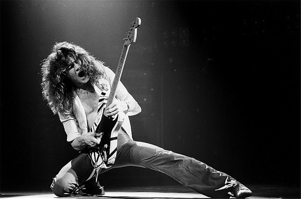 Eddie Van Halen, Rainbow Theatre, London, 1978 – Musichead Gallery
