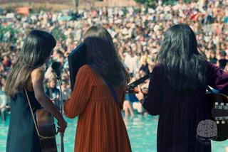 Joan Baez, by John Byrne Cooke