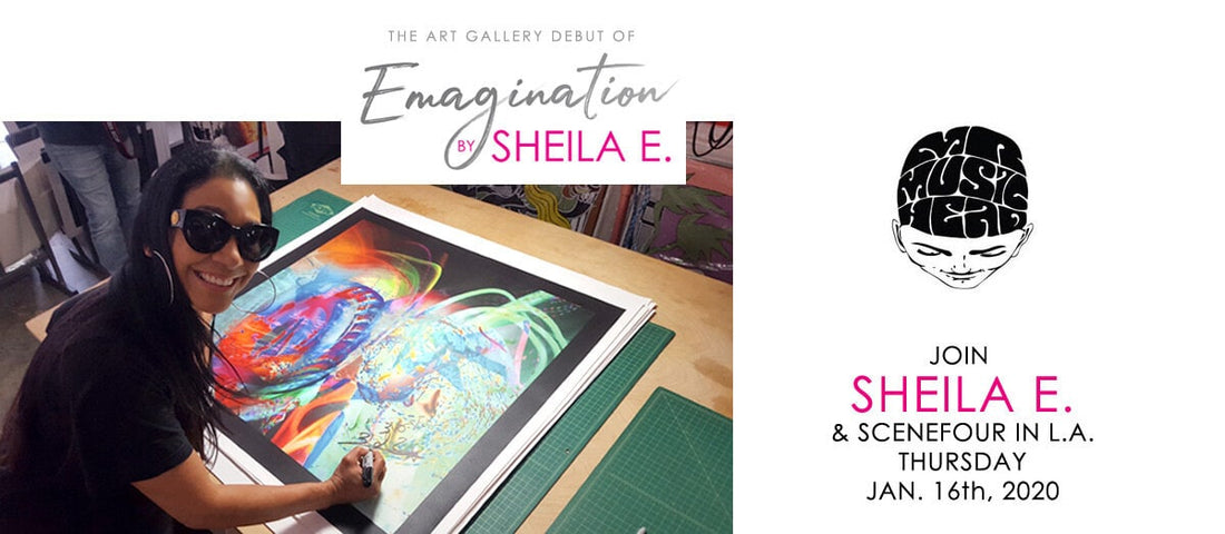 Emagination | A Pop Up Exhibition by Sheila E.