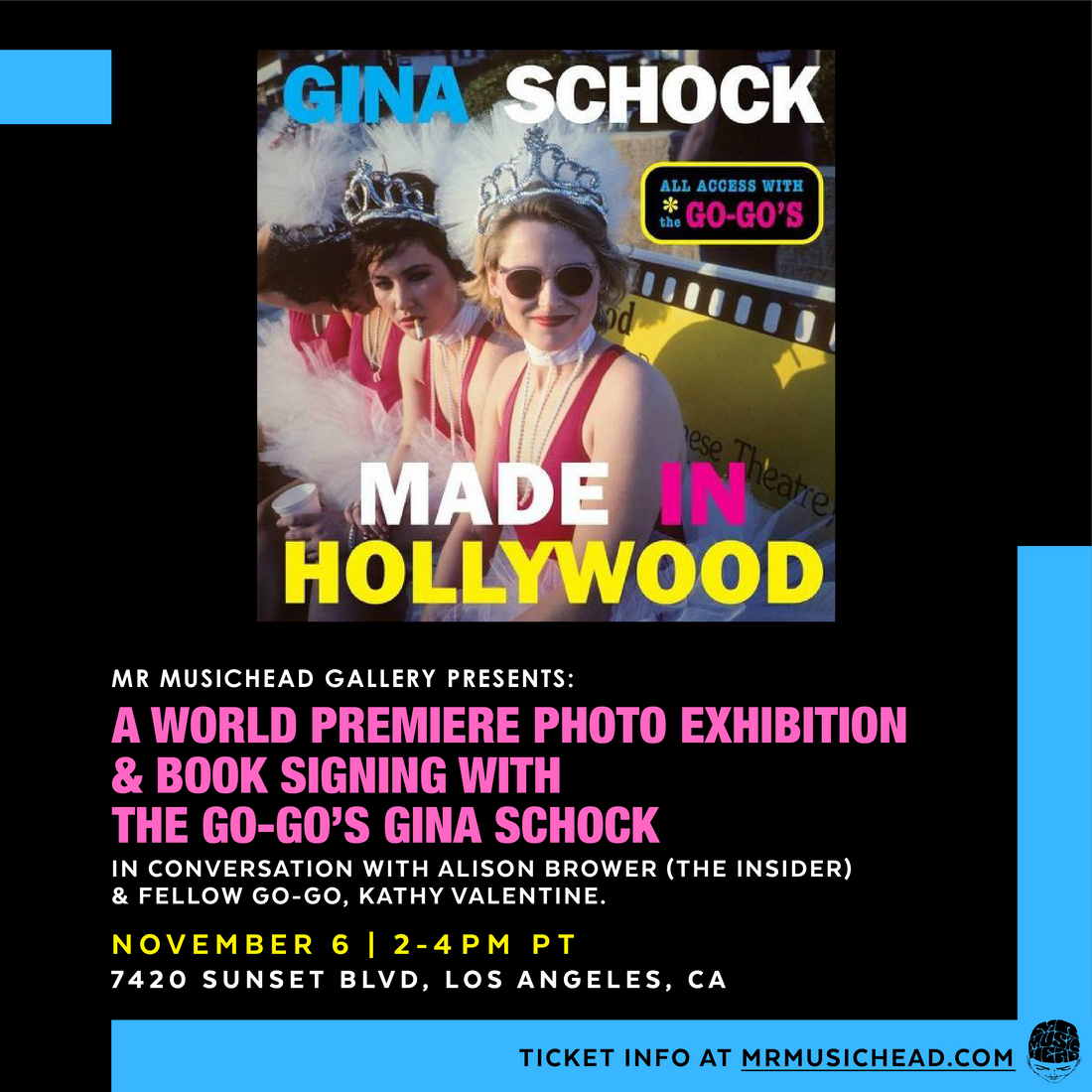 Made in Hollywood by Gina Schock | Author Book Signing & Exhibition