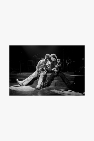 Bruce Springsteen and Clarence Clemons, Live, 1976
