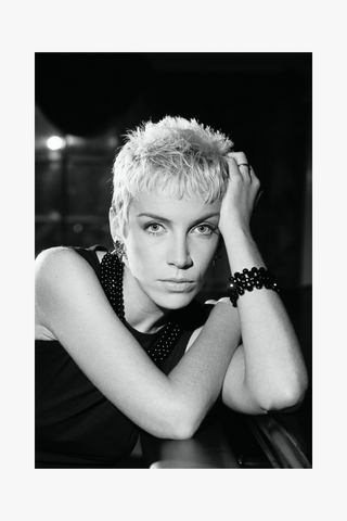 Annie Lennox, Eurythmics, Churchill Hotel, London, 1985