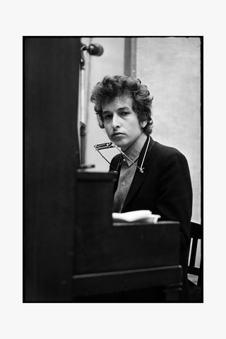 Bob Dylan, At Piano, 'Highway 61 Revisited', New York City, 1965