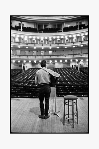 Bob Dylan, Carnegie Hall, New York City, 1963