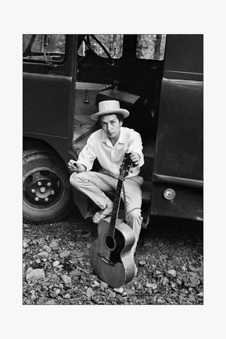 Bob Dylan, Guitar, Woodstock, New York, 1968