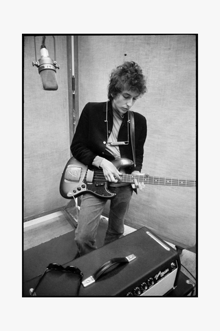 Bob Dylan, Playing Bass, Highway 61 Revisited, New York City, 1965